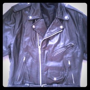 Women's leather jacket
